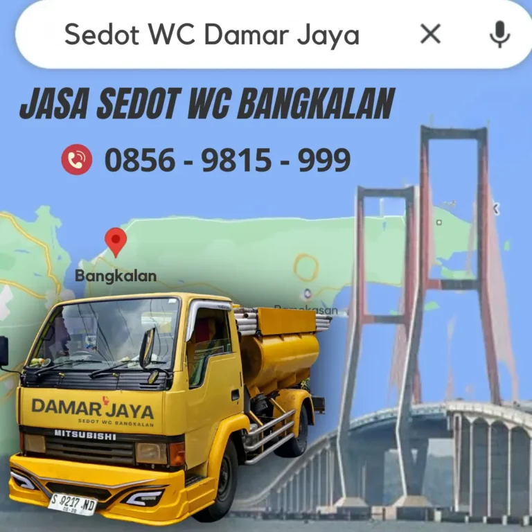 Sedot WC Bangkalan Terdekat